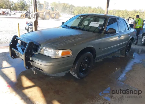 2011 Ford Crown Victoria Police Interceptor из США, поврежденный, VIN 2FABP7BV4BX131576